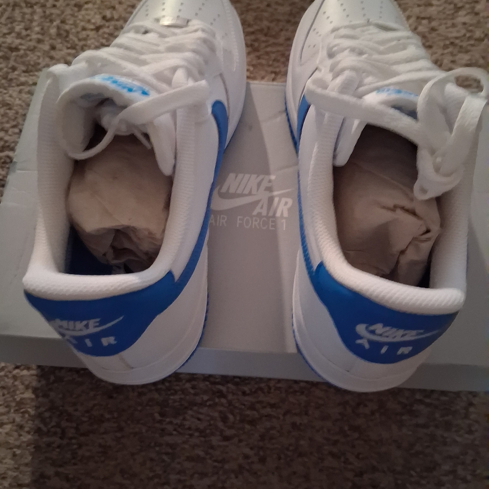 Nike Air Force 1 '07 – White / Photo Blue (FJ4146-103) - Picture 11 of 11